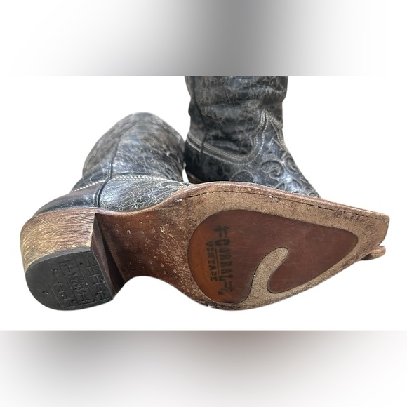 Corral distressed cowboy bootss size 7 US B7 - Picture 7 of 9